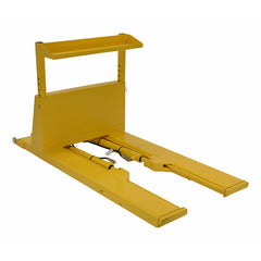 Vestil Steel Truck Powered Crate Turner/Dumper 65-1/2 In. x 30-1/2 In. x 30-1/2 In. 3000 Lb. Capacity Yellow- CTD-H-TP-3000