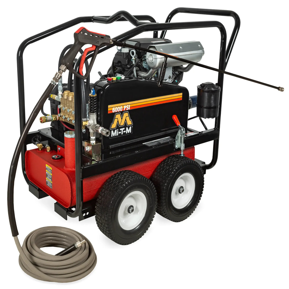 Mi-T-M CWC Series Gasoline Belt Drive - CWC-6004-4MGH - Commercial Cleaning – Pressure Washer, 449 lbs