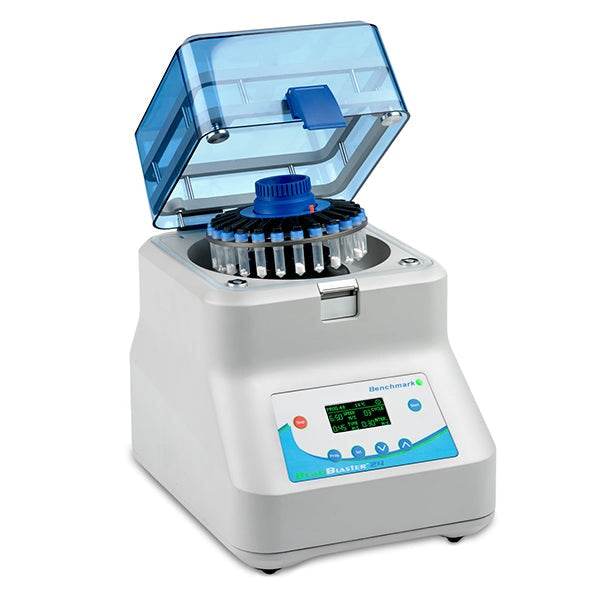 Benchmark Scientific D2400 BeadBlaster 24 Microtube homogenizer, up to 24 samples, programmable, 115V - Machine Horizon