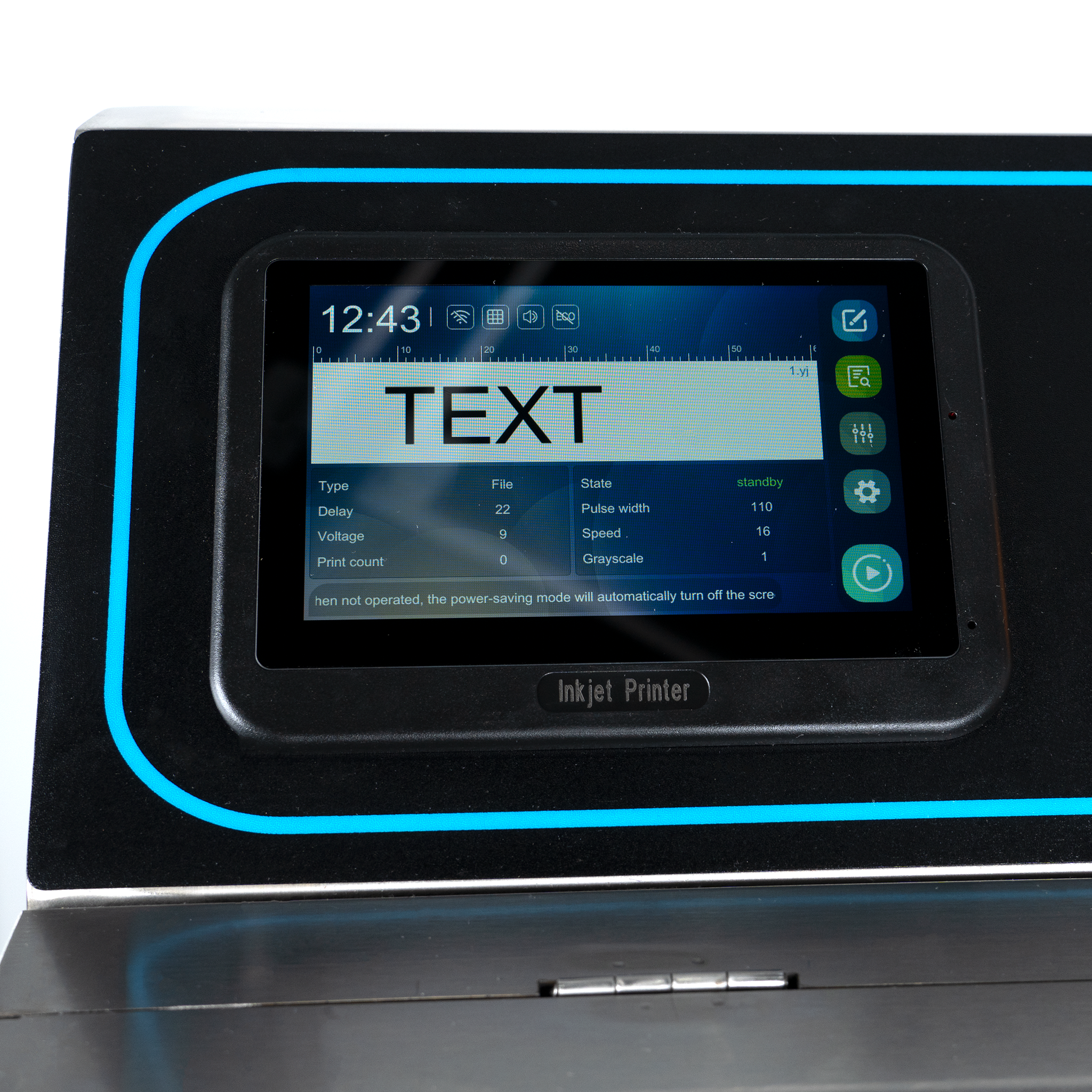 Jores Technologies Digital Horizontal Continuous Band Sealer with TIJ Printer 800I-TIJ