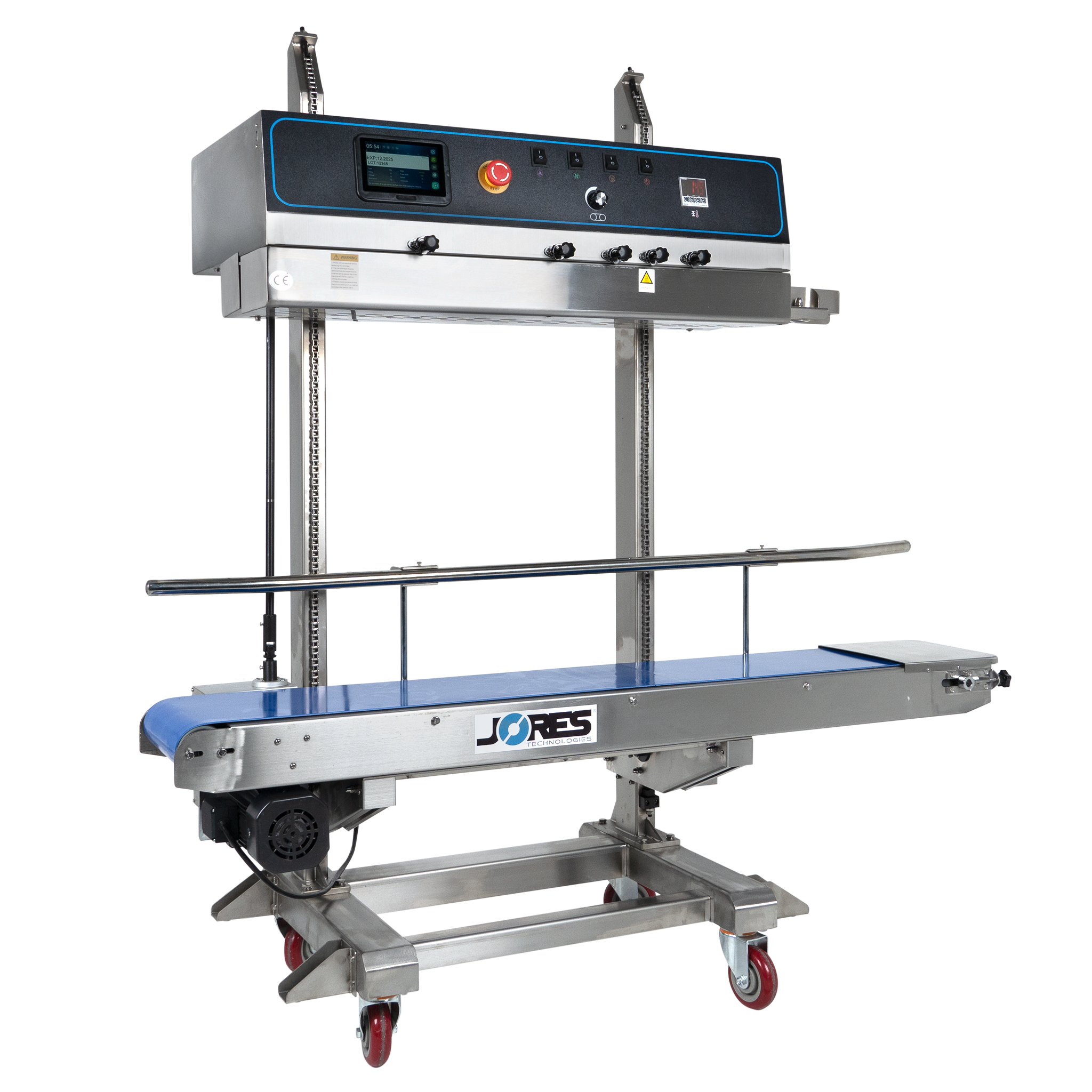 Jores Technologies Digital Vertical Continuous Band Sealer with TIJ Printer 1010I-TIJ