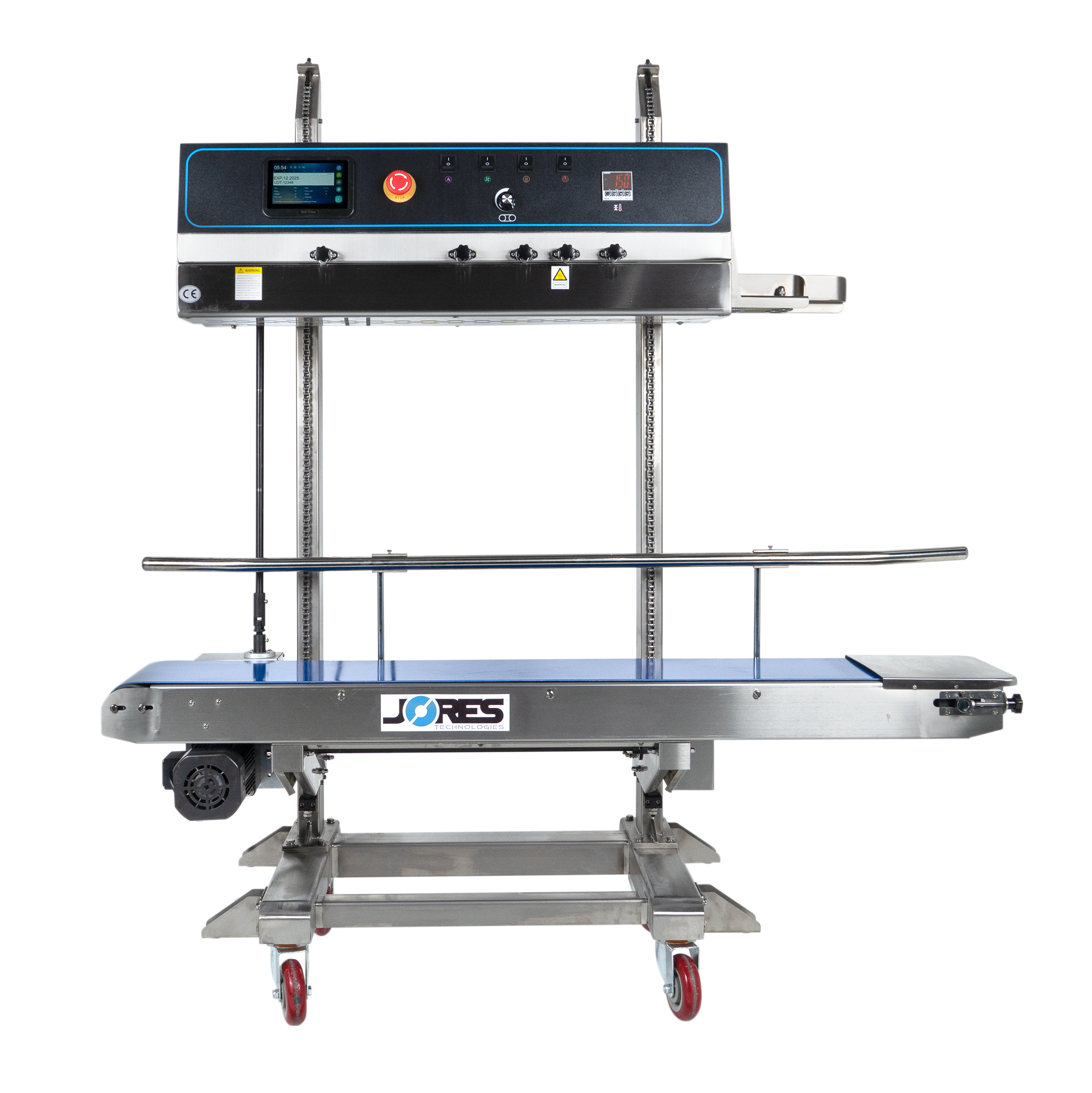Jores Technologies Digital Vertical Continuous Band Sealer with TIJ Printer 1010I-TIJ