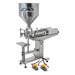 Jores Technologies Dual Head High Viscosity Paste Piston Filler - 316 SS – 1000ml