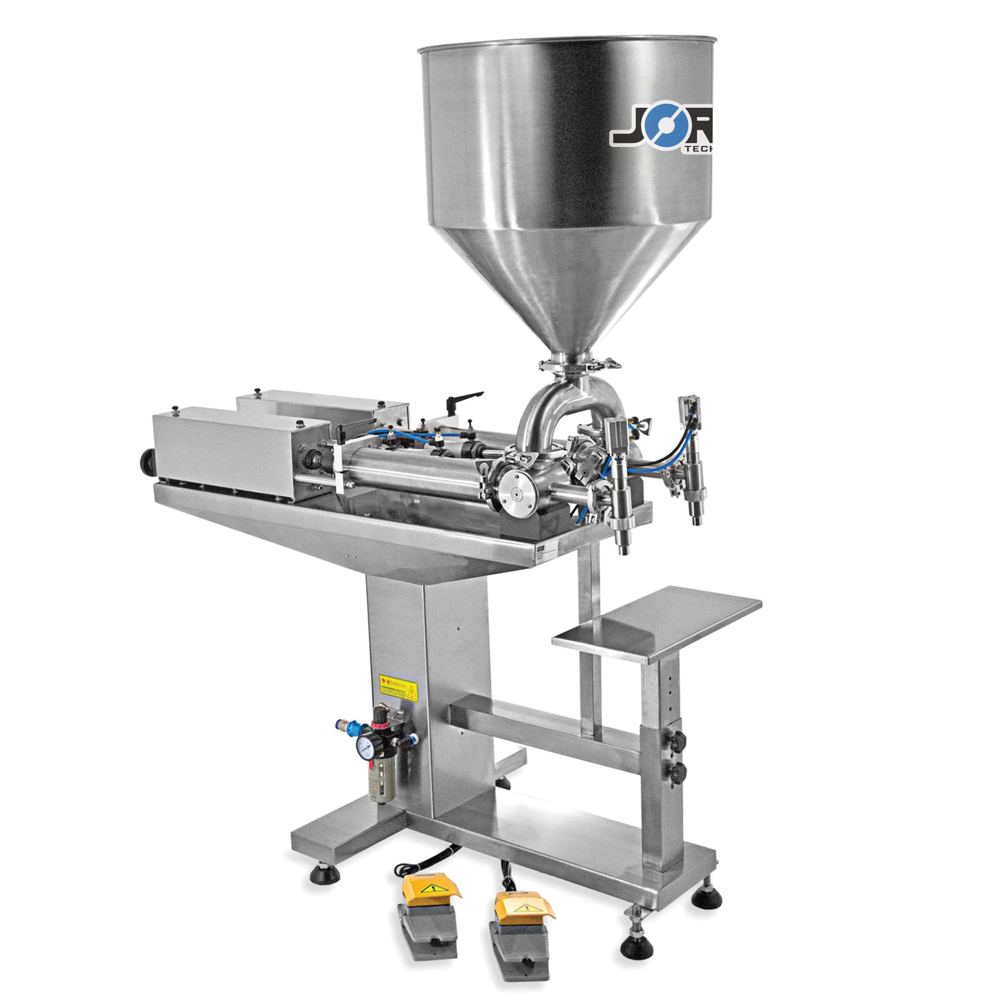 Jores Technologies Dual Head High Viscosity Paste Piston Filler - 316 SS – 1000ml