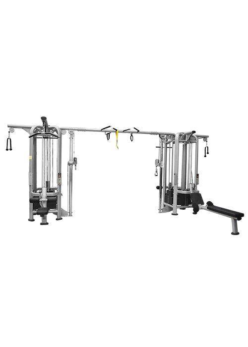 8 Stack Megatron Deluxe Jungle Gym 3 Colors - Muscle D Fitness - Commercial Grade Selectorized Multi-Station - Machine Horizon