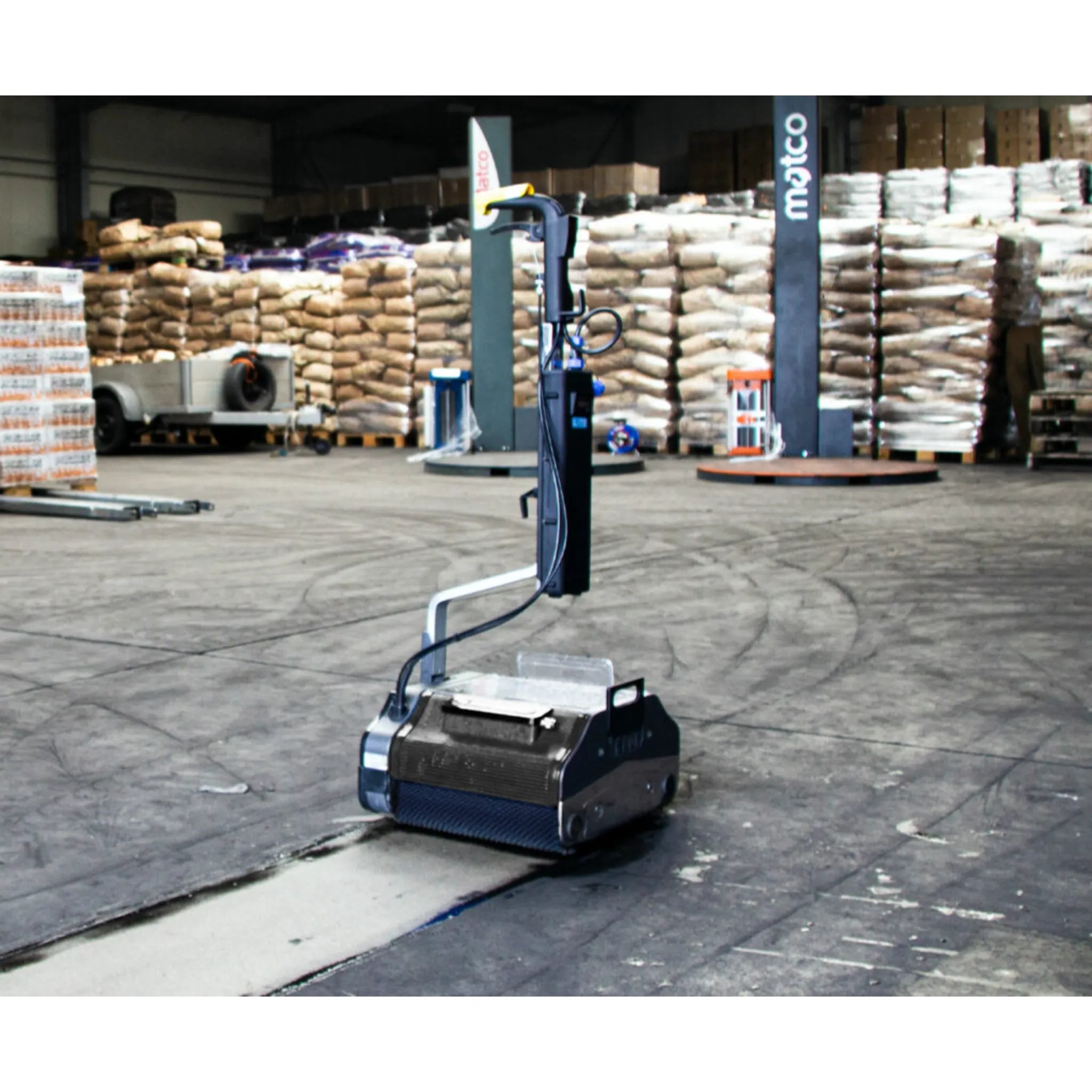 Nacecare 14" Cylindrical Floorcare DHB 420 Battery Hydrowasher – Wireless - Machine Horizon