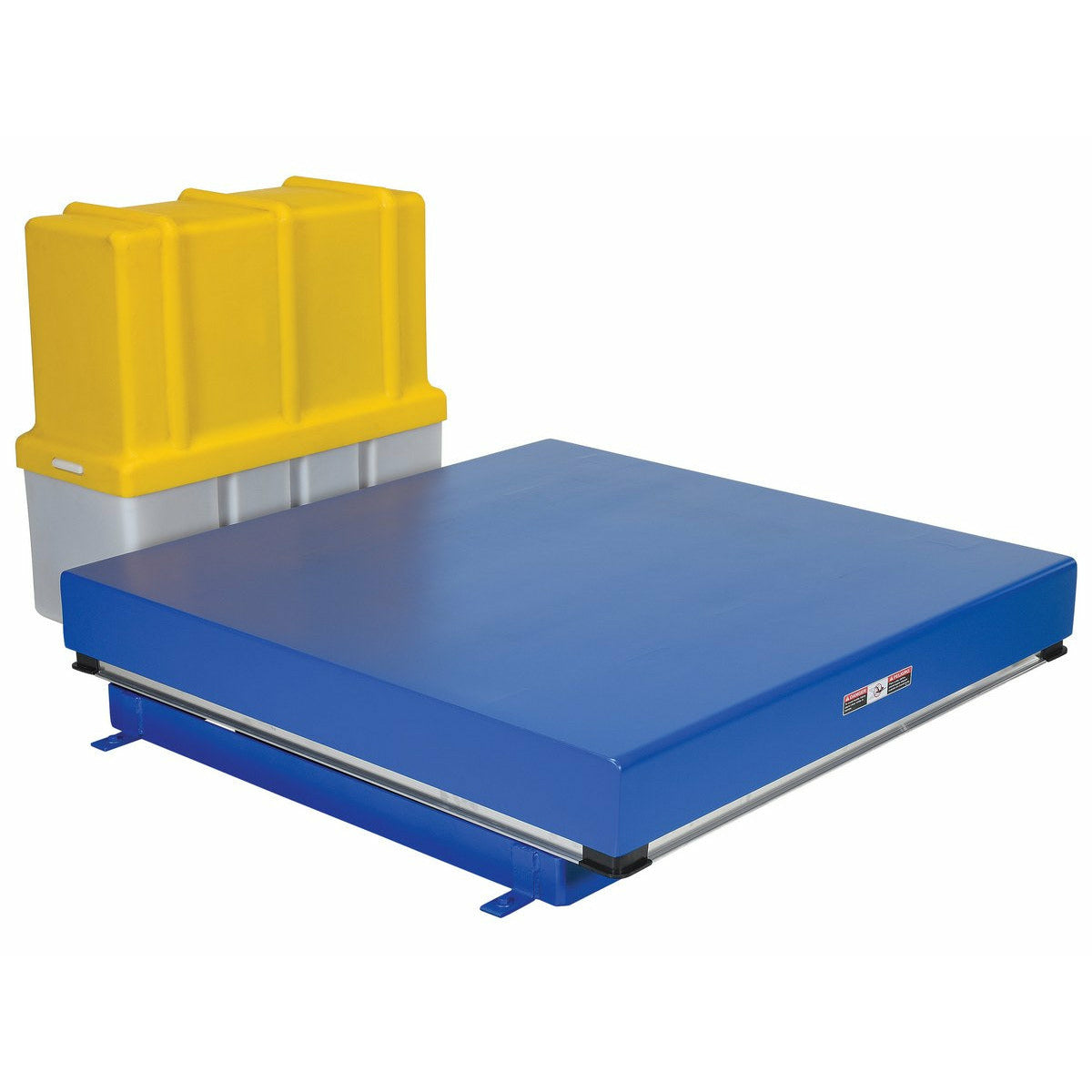 Vestil Steel Electric Hydraulic Lift Table 48 In. x 48 In. 10000 Lb. Capacity Blue- EHLT-4848-10-43
