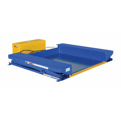 Vestil Steel Ground Lift Scissor Table 44 In. x 50 In. 4000 Lb. Capacity Blue- EHLTG-4450-4-36