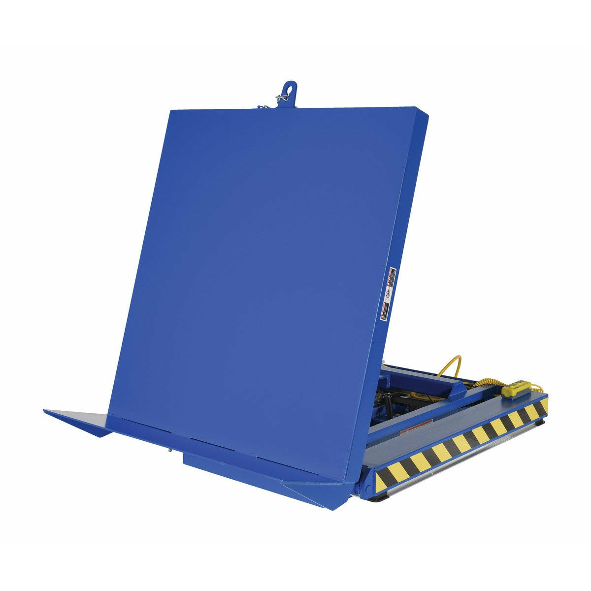 Vestil Steel Lift and Hinge Tilt Scissor Table 48 In. x 48 In. 2000 Lb. Capacity Blue - EHLTT-H-4848-2-47