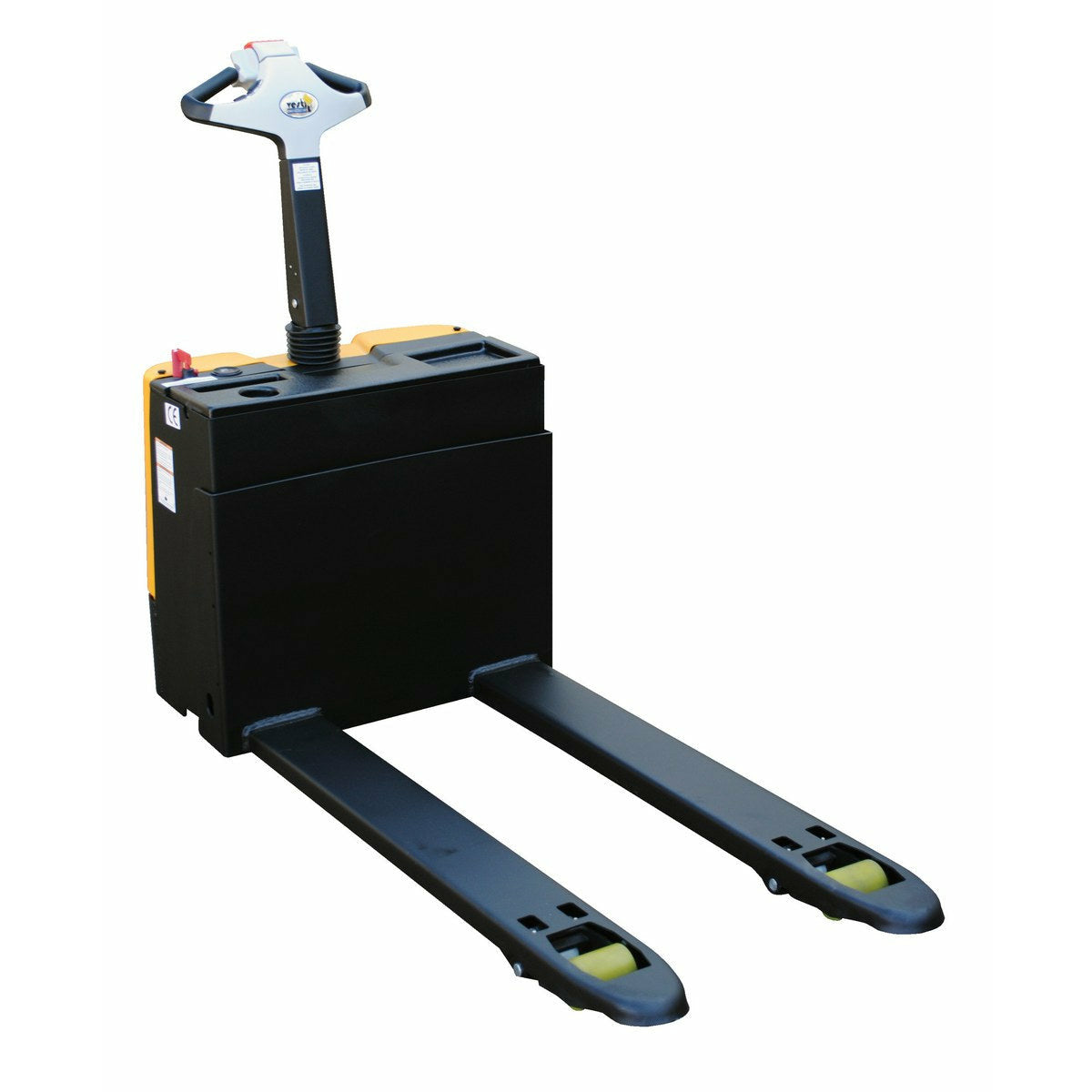 Vestil 47" Fork Electric Pallet Truck 20x47" with 3300 lb Cap and 7.8" Lift Ht - EPT-2047-30