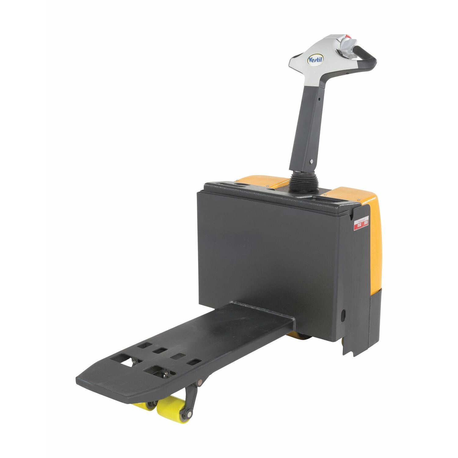 Vestil 48" Fork Electric Pallet Truck Single Fork with 2600 lb Cap and 7.6" Lift Ht - EPT-SF-1248-26