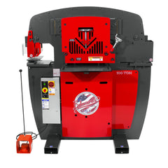 Edwards ED9-IW100-1P230-A 100 Ton Ironworker - 1PH, 230V, Accessory Pack