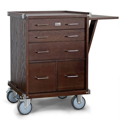 Pepetools Dark Oak 5-Drawer Roller Cabinet GI-R20-D - Gerstner International - Machine Horizon