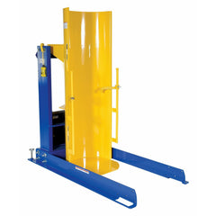 Vestil Steel Stationary Hydraulic Drum Dumper 48 In. Dump Height 1,000 Lb. Capacity Blue/Yellow-HDD-48-10-S