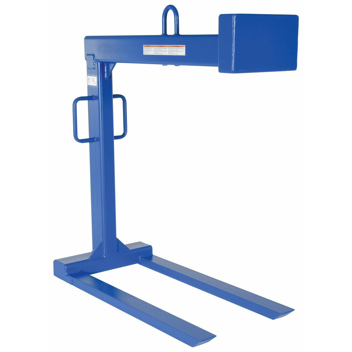 Vestil Steel Pallet Lifter 48 In. Fork 4000 Lb. Capacity Blue-HDP-4-48