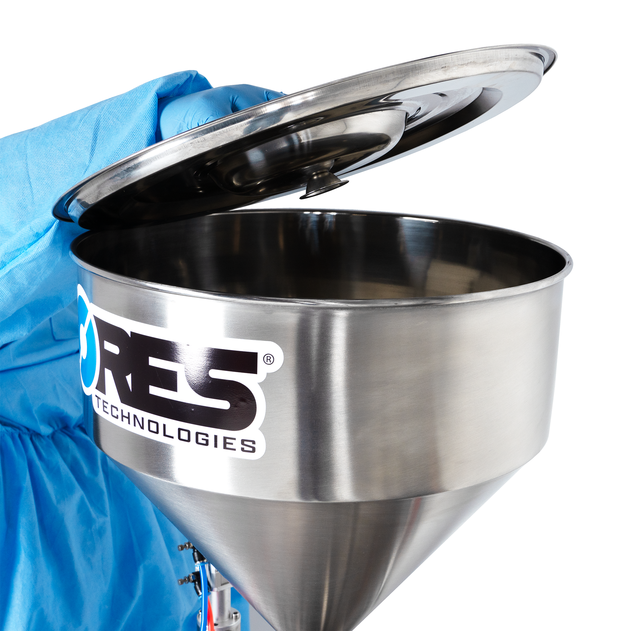 Jores Technologies High Viscosity Tabletop Paste Piston Filler - 304 SS – 1000ml