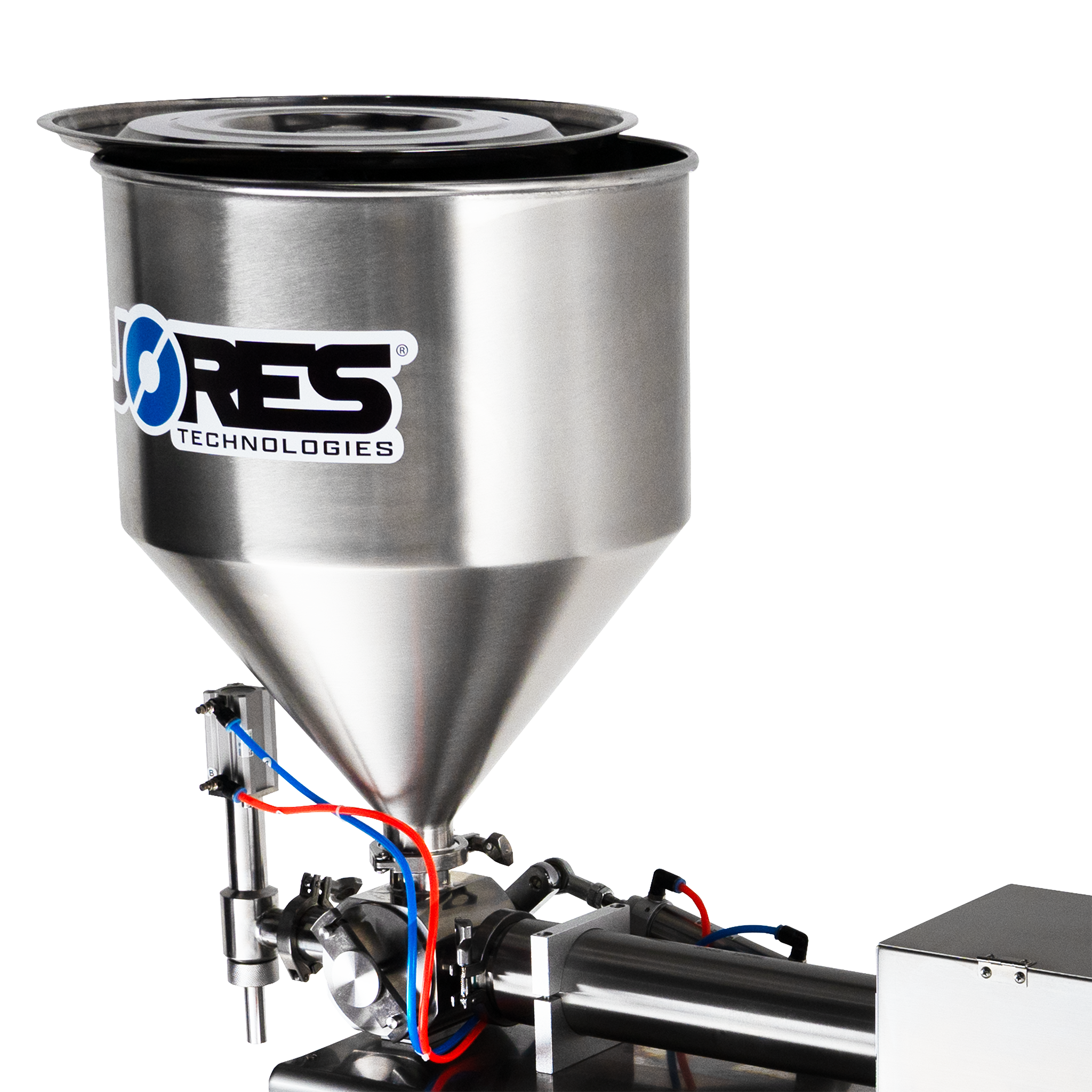 Jores Technologies High Viscosity Tabletop Paste Piston Filler - 304 SS – 1000ml