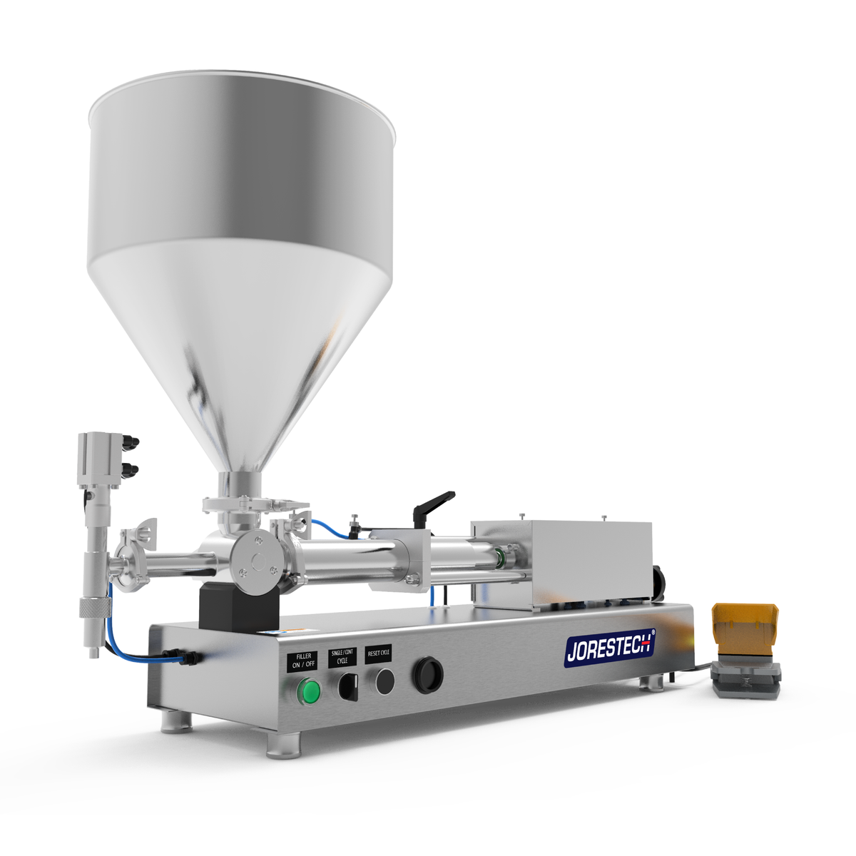 Jores Technologies High Viscosity Tabletop Paste Piston Filler - 316 SS – 500ml