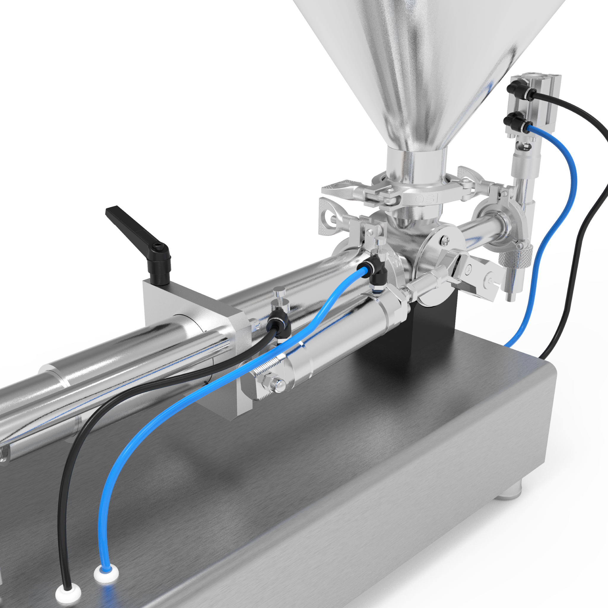 Jores Technologies High Viscosity Tabletop Paste Piston Filler - 316 SS – 500ml