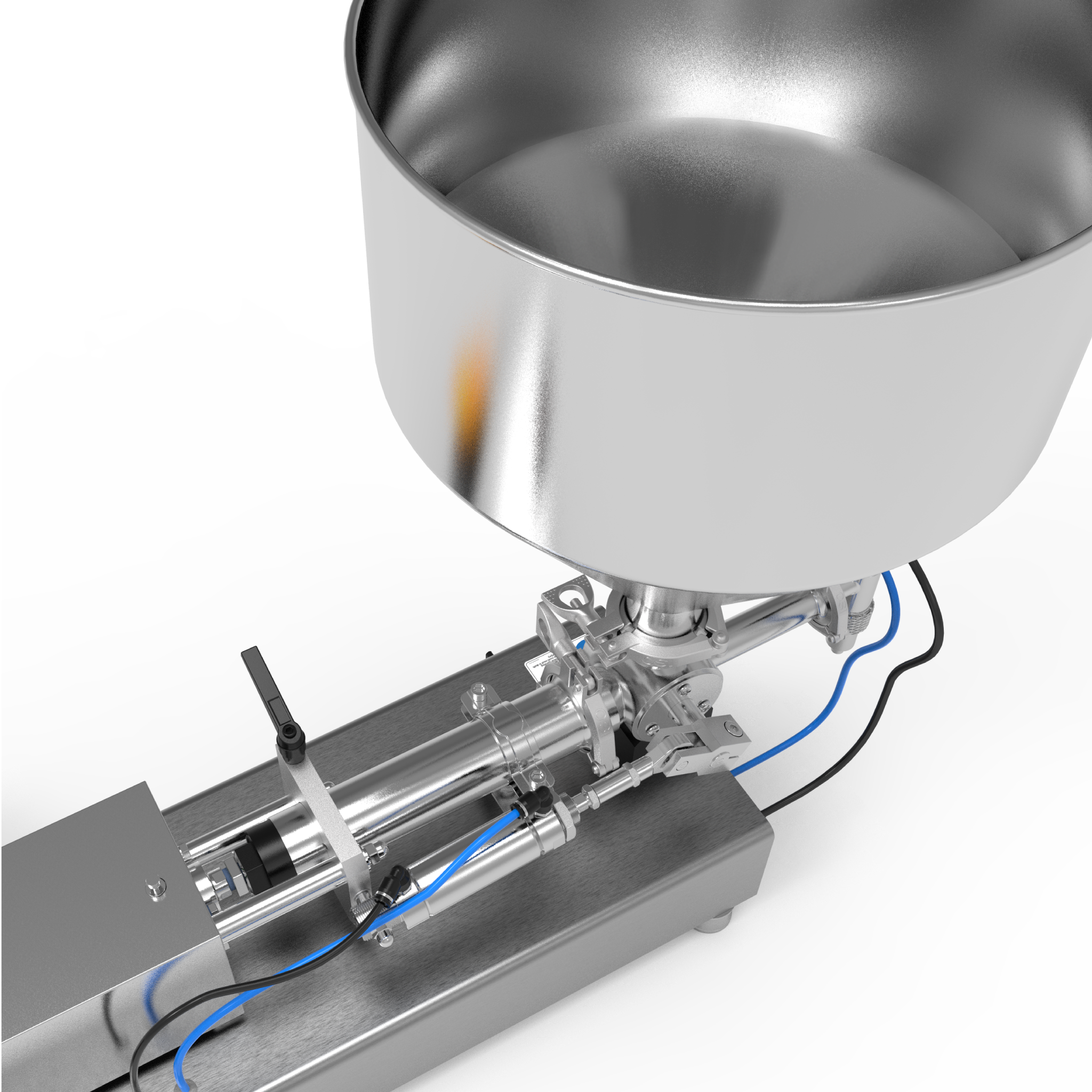 Jores Technologies High Viscosity Tabletop Paste Piston Filler - 316 SS – 50ml