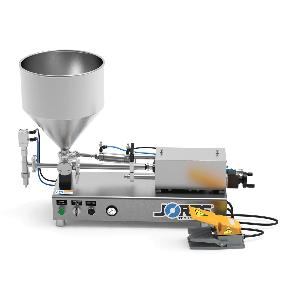 Jores Technologies High Viscosity Tabletop Paste Piston Filler - 316 SS – 50ml