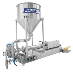 Jores Technologies High Viscosity Tabletop Paste Piston Filler with Ball Valve - 316 SS – 1000ml
