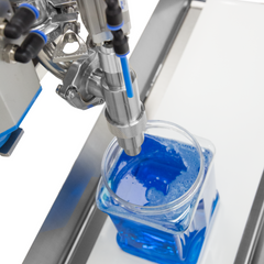 Jores Technologies High Viscosity Tabletop Paste Piston Filler with Ball Valve - 316 SS – 1000ml