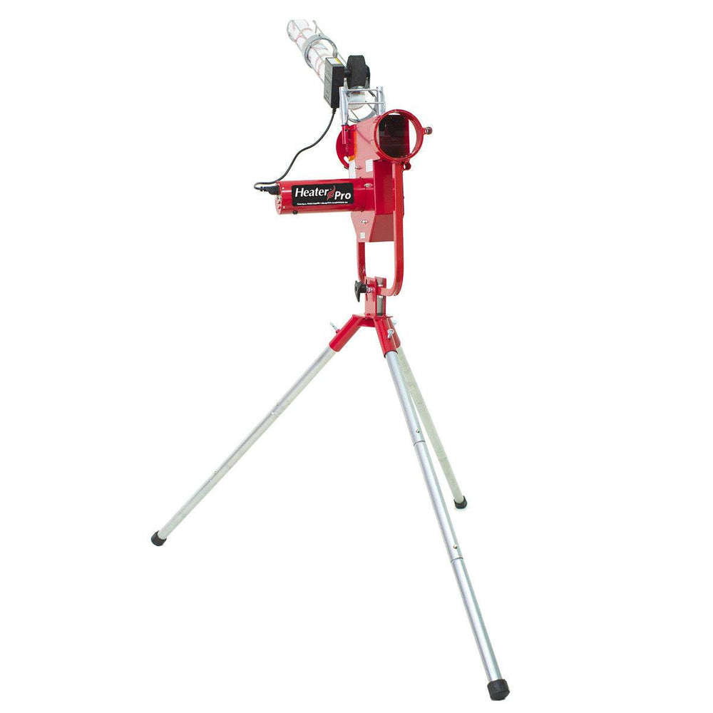Heater Pro Fastball & Curveball Baseball Pitching Machine with Automatic Ball Feeder - Machine Horizon