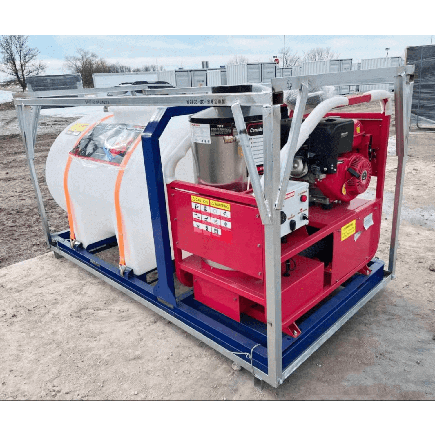Greatbear 4000 PSI Commercial Hot Water Pressure Washer with Water Tank