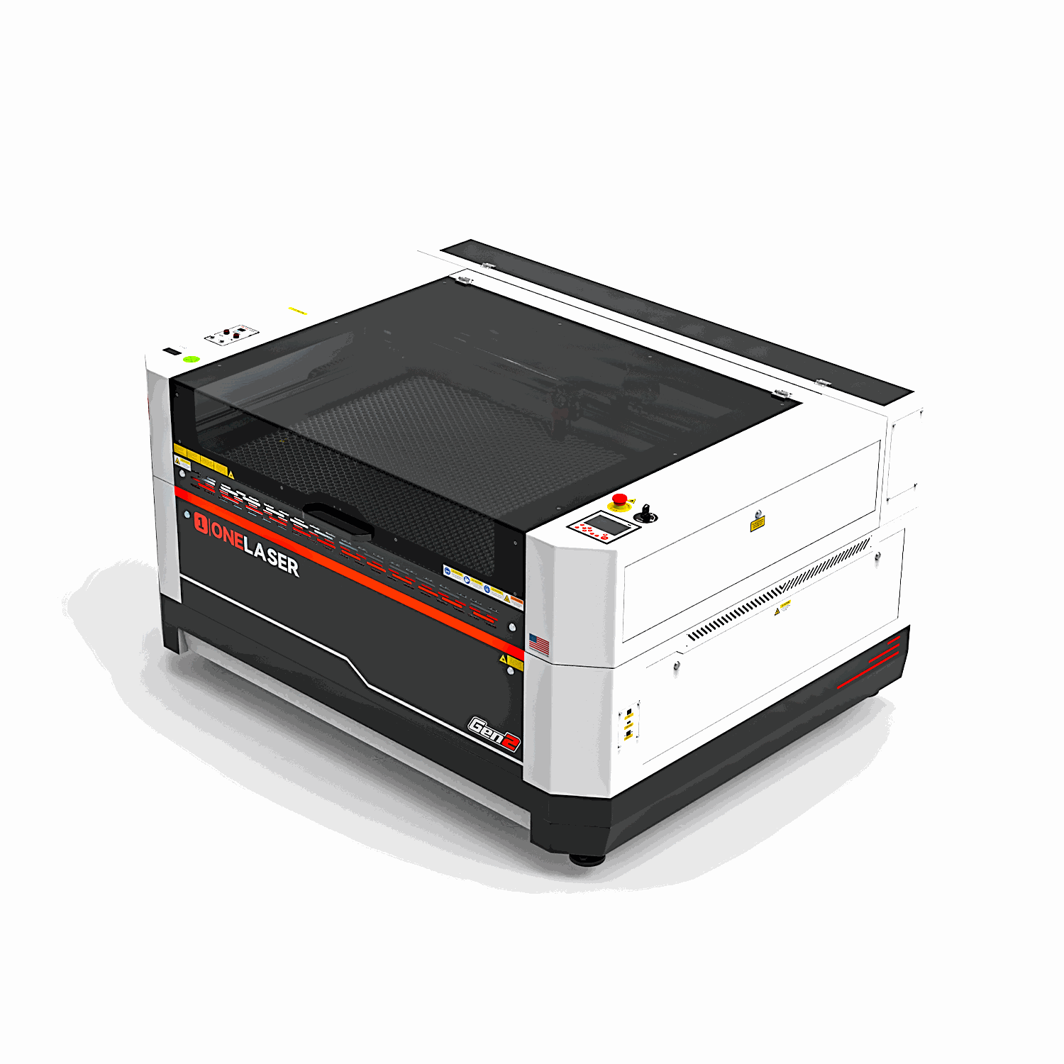 OneLaser Hydra™ 13 Gen2 - CO₂ Glass/RF Industrial Hybrid Laser Engraver