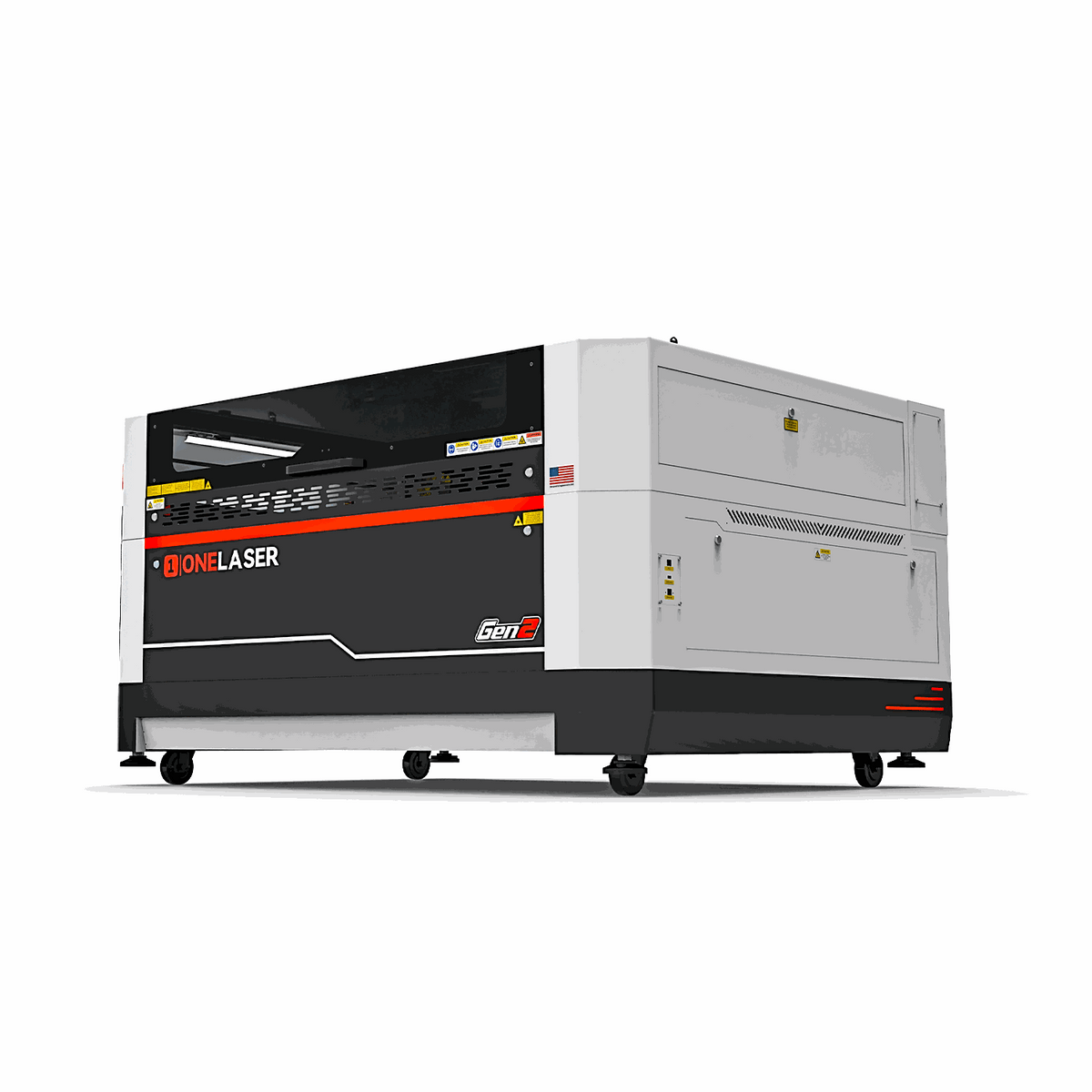 OneLaser Hydra™ 13 Gen2 - CO₂ Glass/RF Industrial Hybrid Laser Engraver