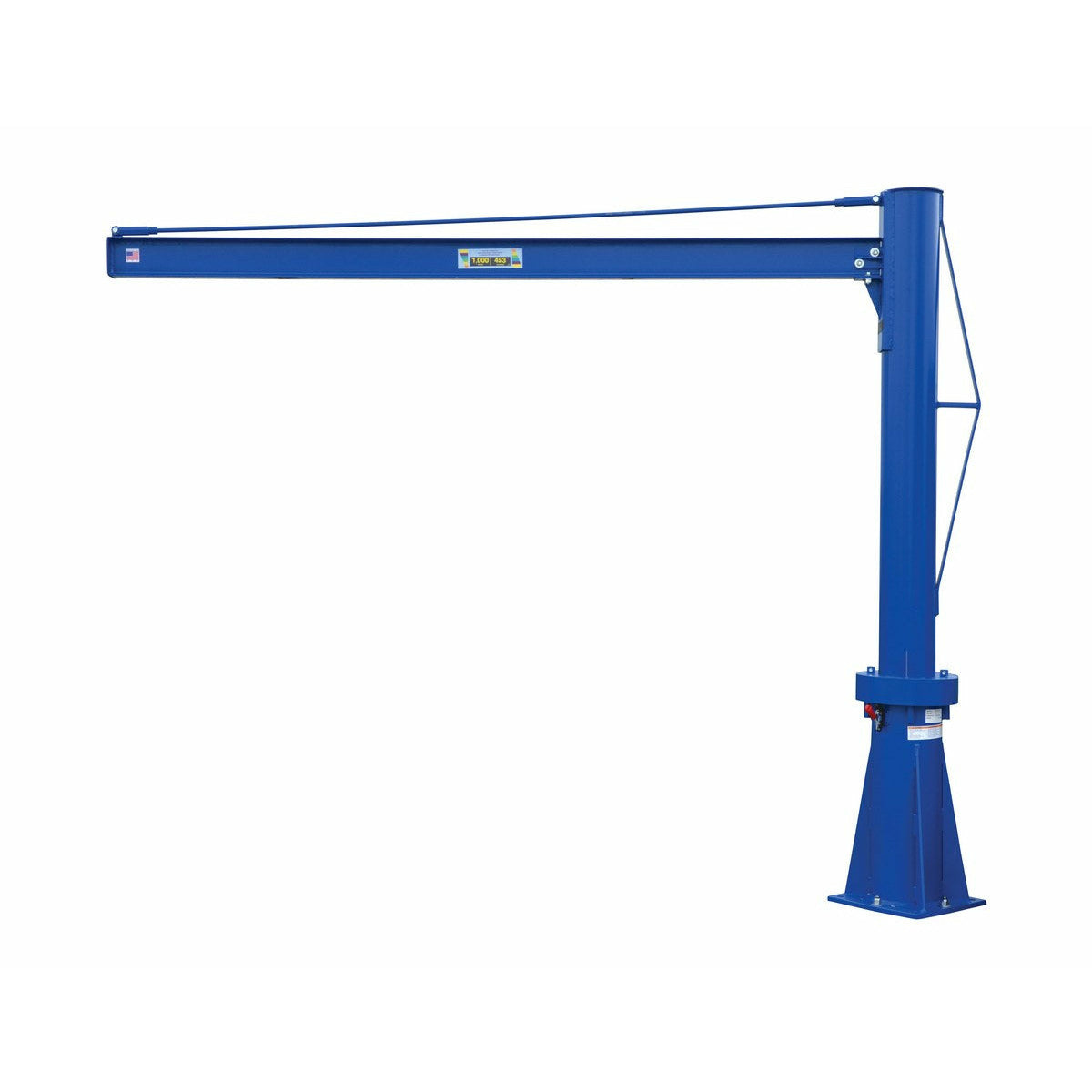 Vestil Multi-Station Transportable Jib Cranes-JIB-P-10-10-8