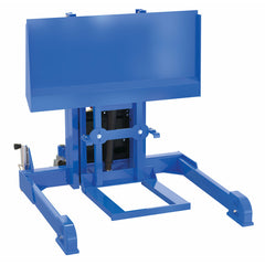 Vestil Multi Purpose Tote Dumper 72 In. Dump Height 600 Lb. Capacity Blue - JMD-1000-72