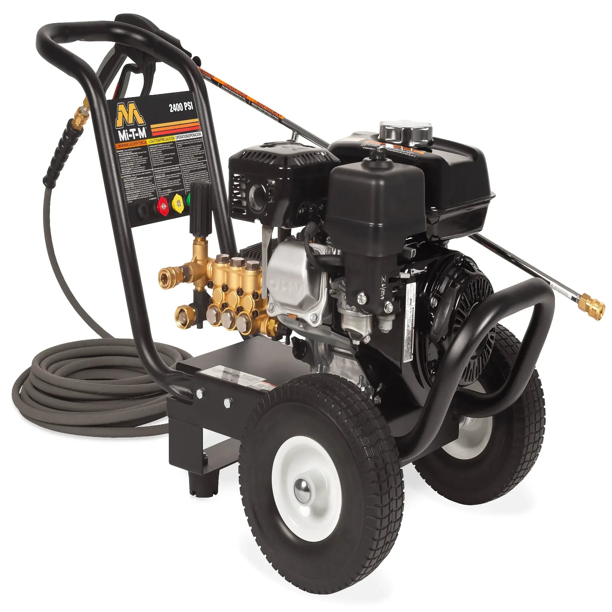 Mi-T-M JP Series Gasoline Direct Drive - JP-2403-3MHB - Commercial Cleaning – Pressure Washer, 2400 PSI, 75 lbs
