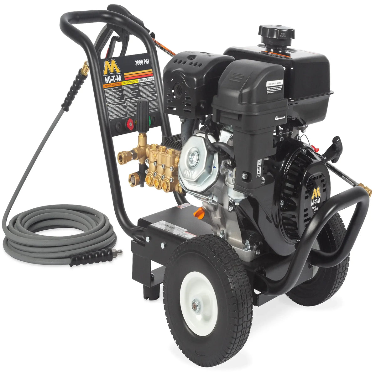 Mi-T-M JP Series Gasoline Direct Drive - JP-3003-3MMB - Commercial Cleaning – Pressure Washer, 3000 PSI, 130 lbs