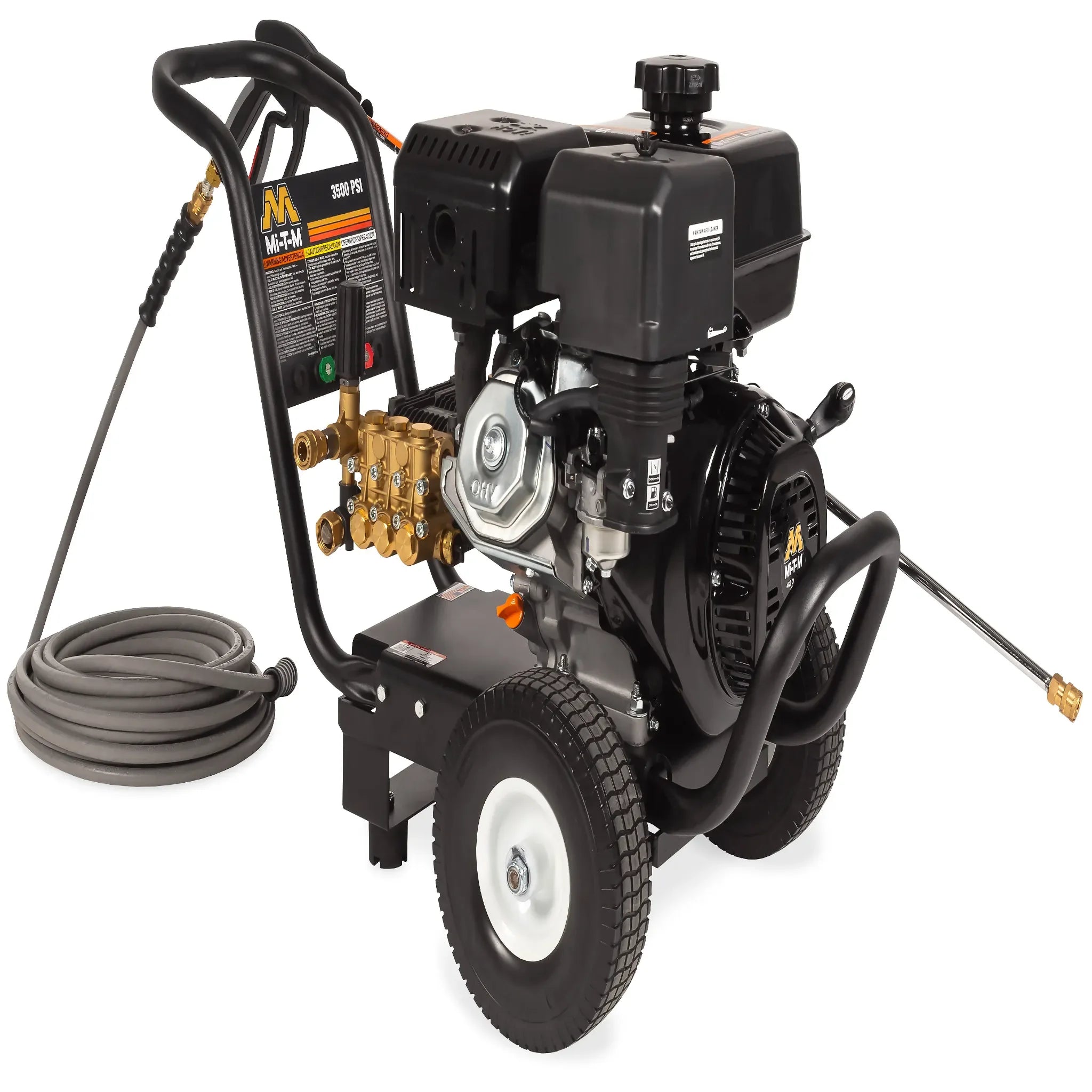 Mi-T-M JP-3504-3MMB Gas Pressure Washer – 3500 PSI, 3.5 GPM, OHV engine