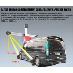 Katool KT-AV9 3D Wheel Alignment Machine with Cabinet