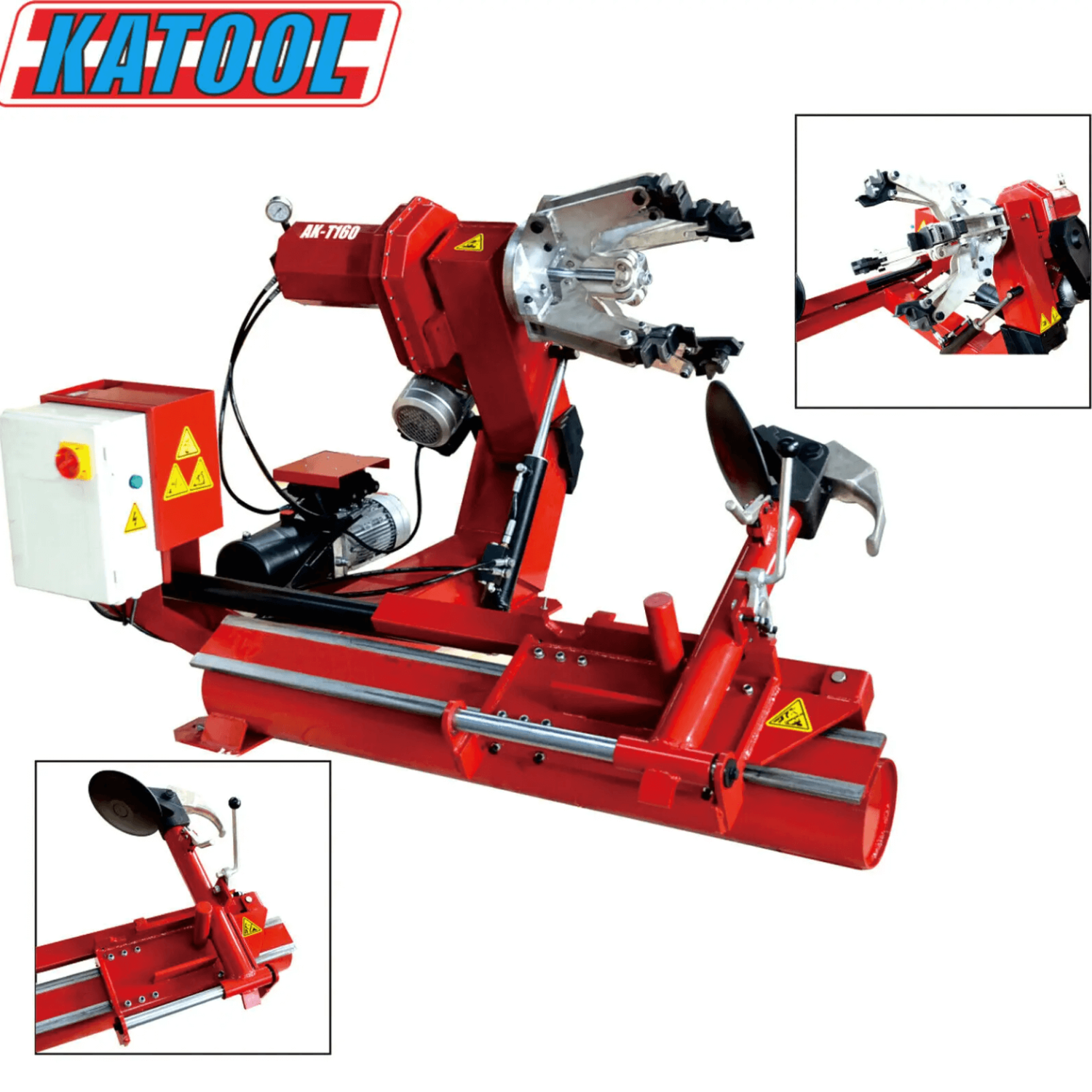 Katool KT-T160 Heavy Duty Truck Tire Changer, Max 26" Rim Capacity