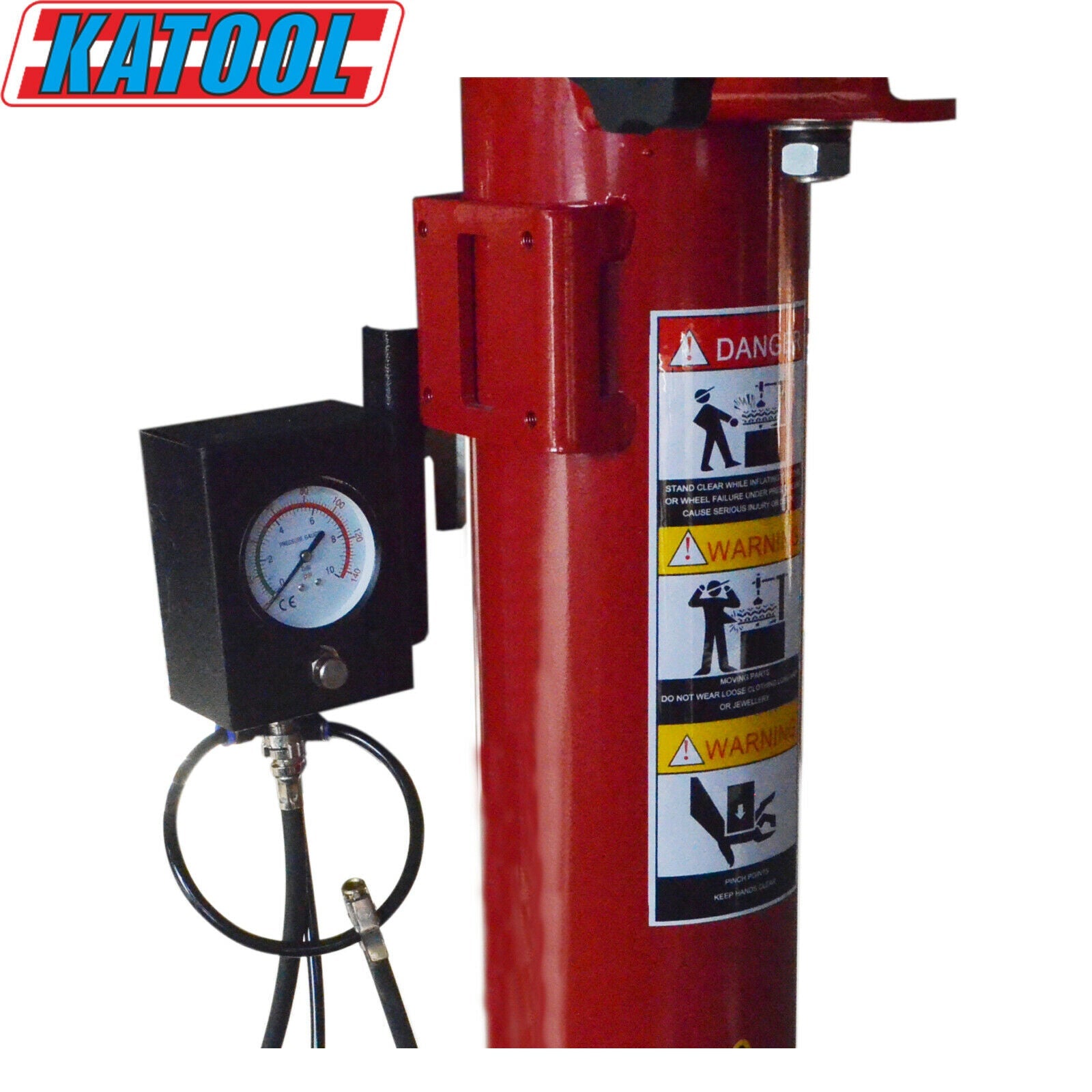 Katool KT-T800 Swing Arm Tire Changer, Max 24" Rim Clamping