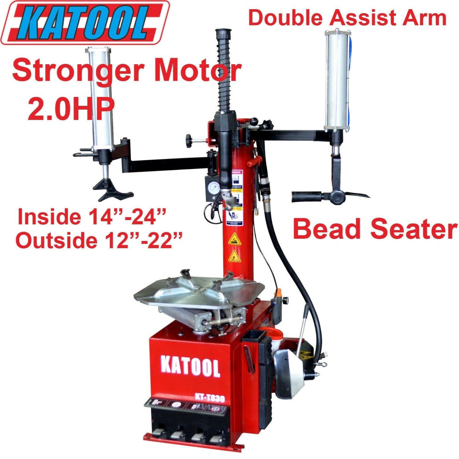 Katool KT-T830 Tire Changer & KT-B700 Wheel Balancer Combo