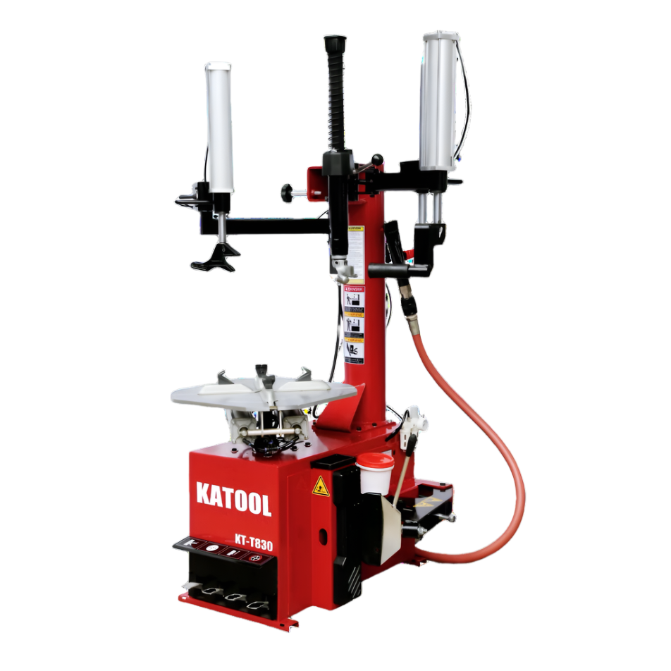 Katool KT-T830 Tire Changer w/ Bead Blaster, Max 24" Rim Clamping