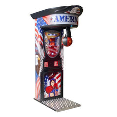 Kalkomat Boxer Fire American Punching Game Machine - Machine Horizon