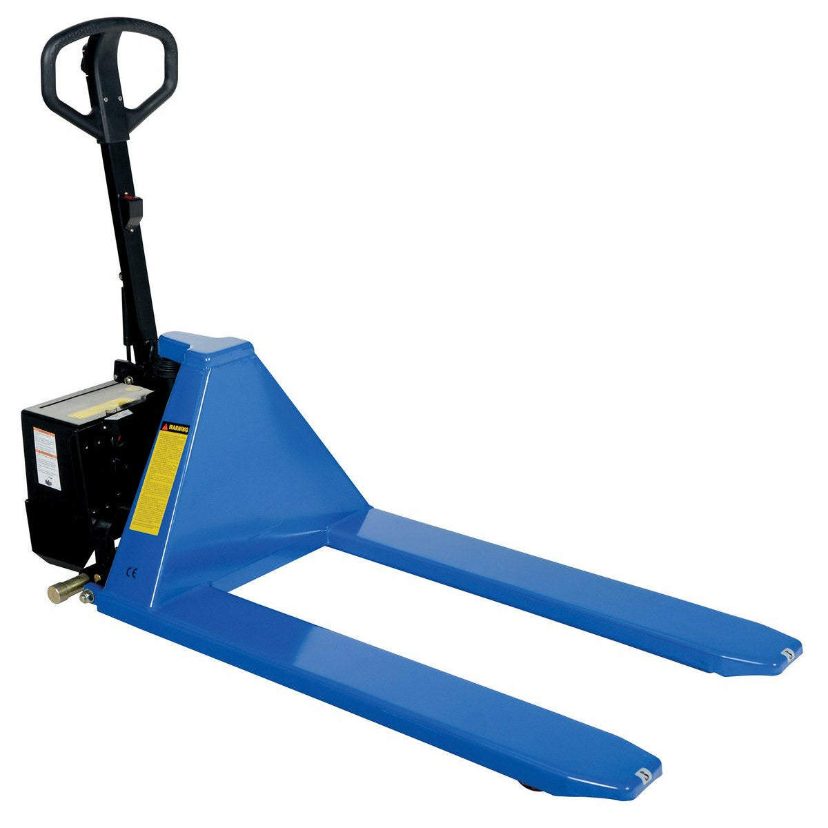 Vestil Steel DC Powered Tote Lift 63 In. x 26-3/4 In. x 46-1/2 In. 3000 Lb. Capacity Blue-L-270-DC-HD