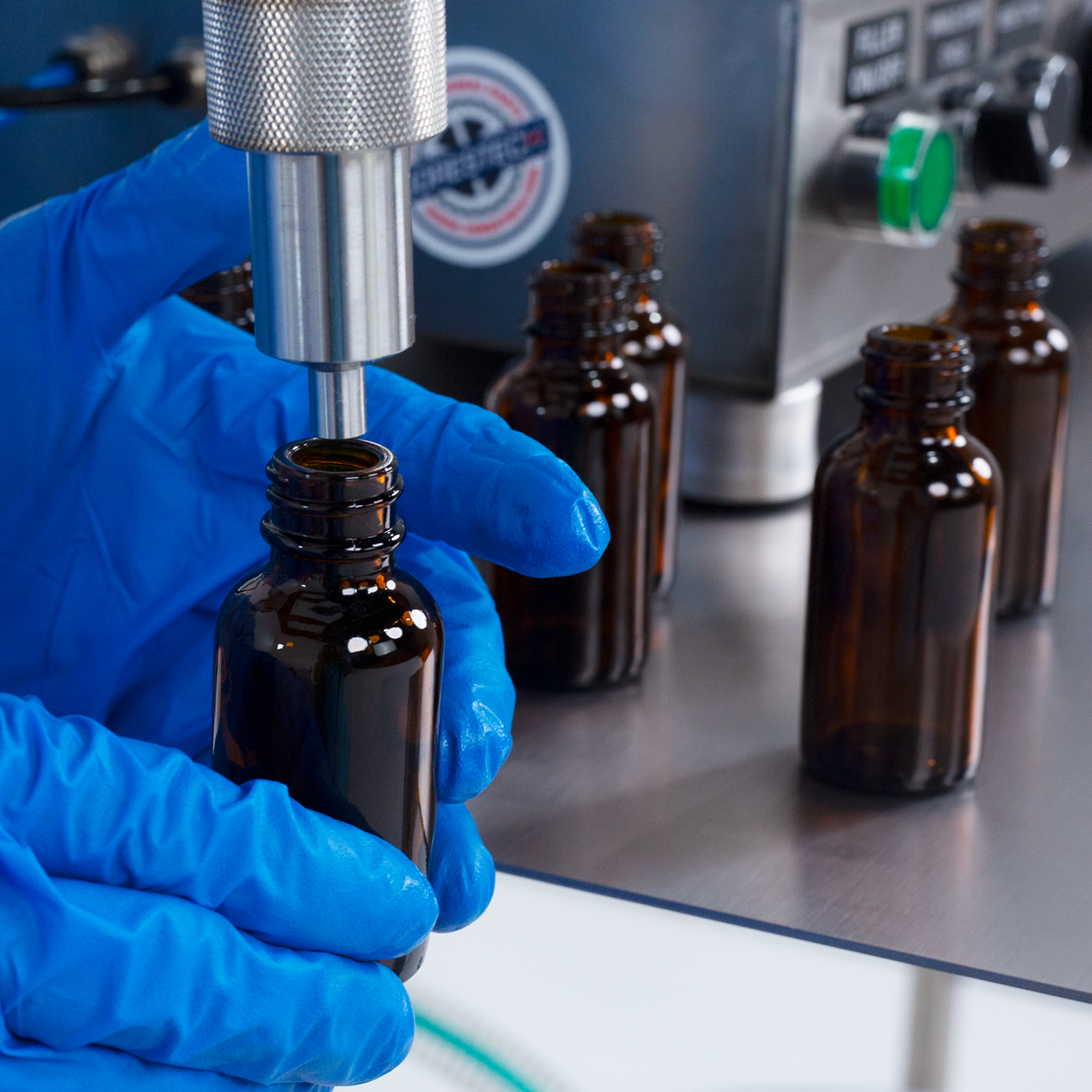 Jores Technologies Low Viscosity Tabletop Liquid Piston Filler - 316 SS - 50ml