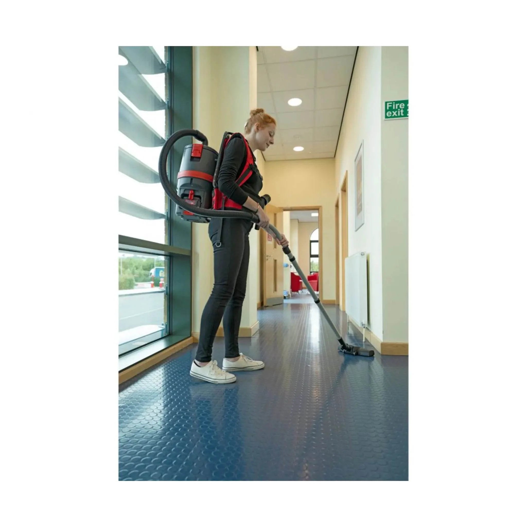 NaceCare RBV 150NX Battery Backpack Vacuum – 350W Brushless, 90 Min, 15 lbs