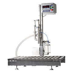 Jores Technologies Liquid Net Weight Filler With Conveyor - 200Kg
