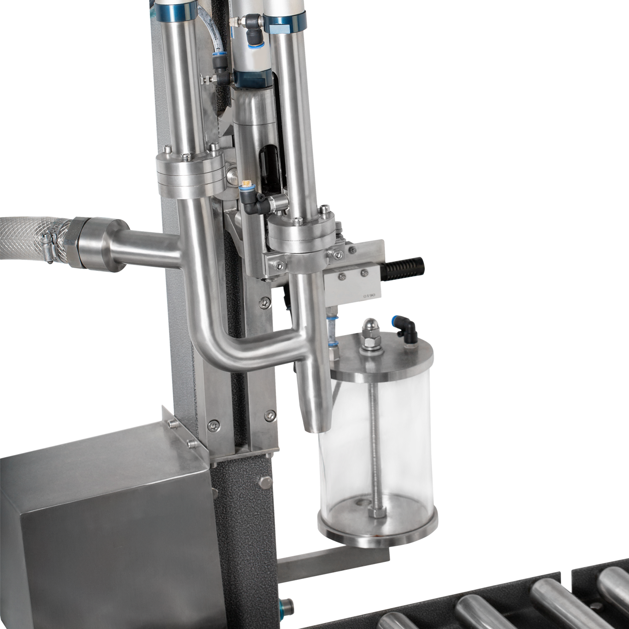 Jores Technologies Liquid Net Weight Filler With Conveyor - 20Kg