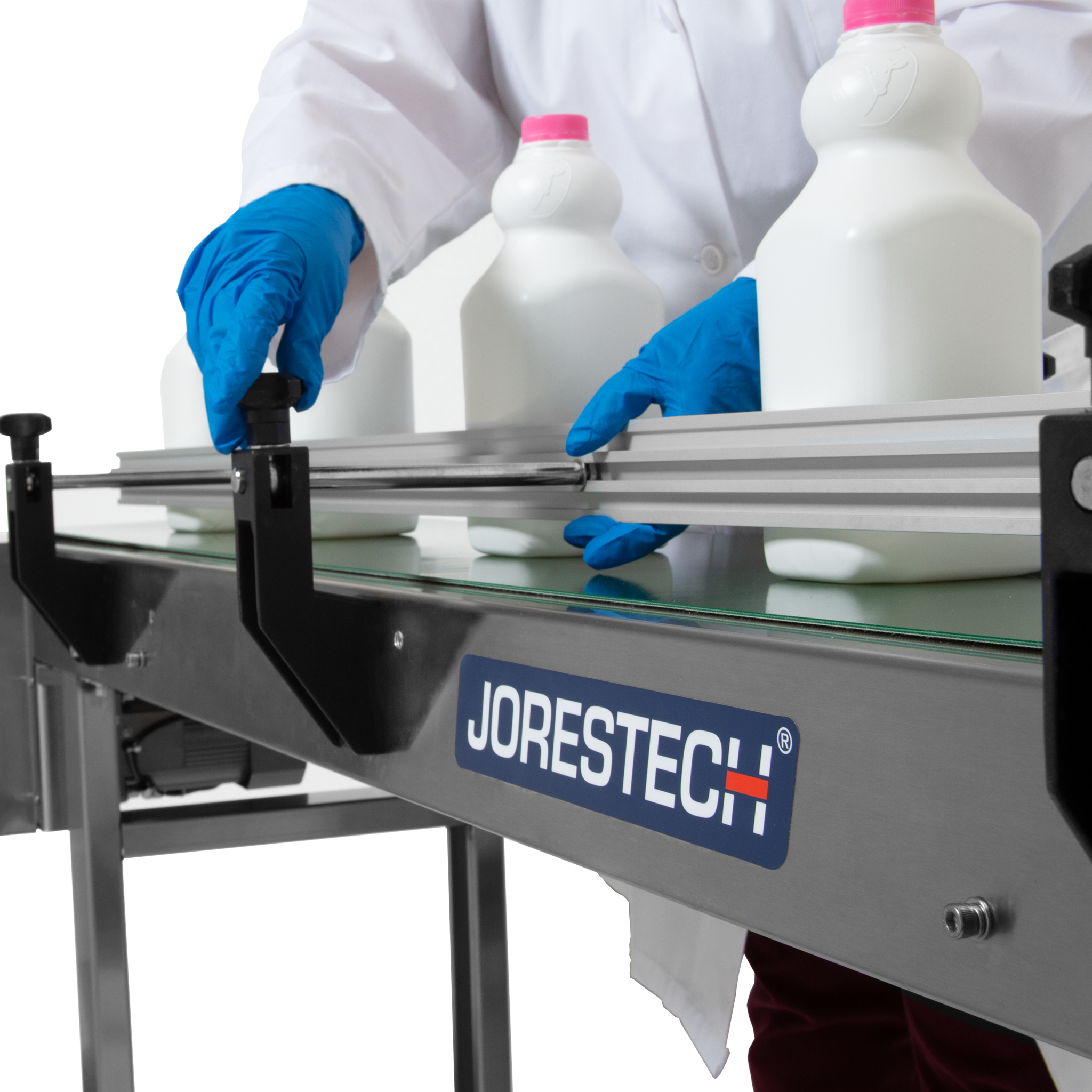 Jores Technologies Motorized Belt Conveyor – 12” X 82”