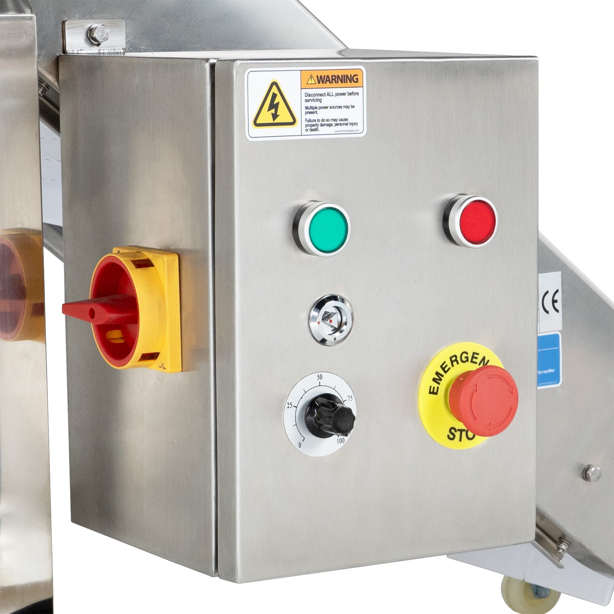 Jores Technologies Motorized Take Away Incline Conveyor