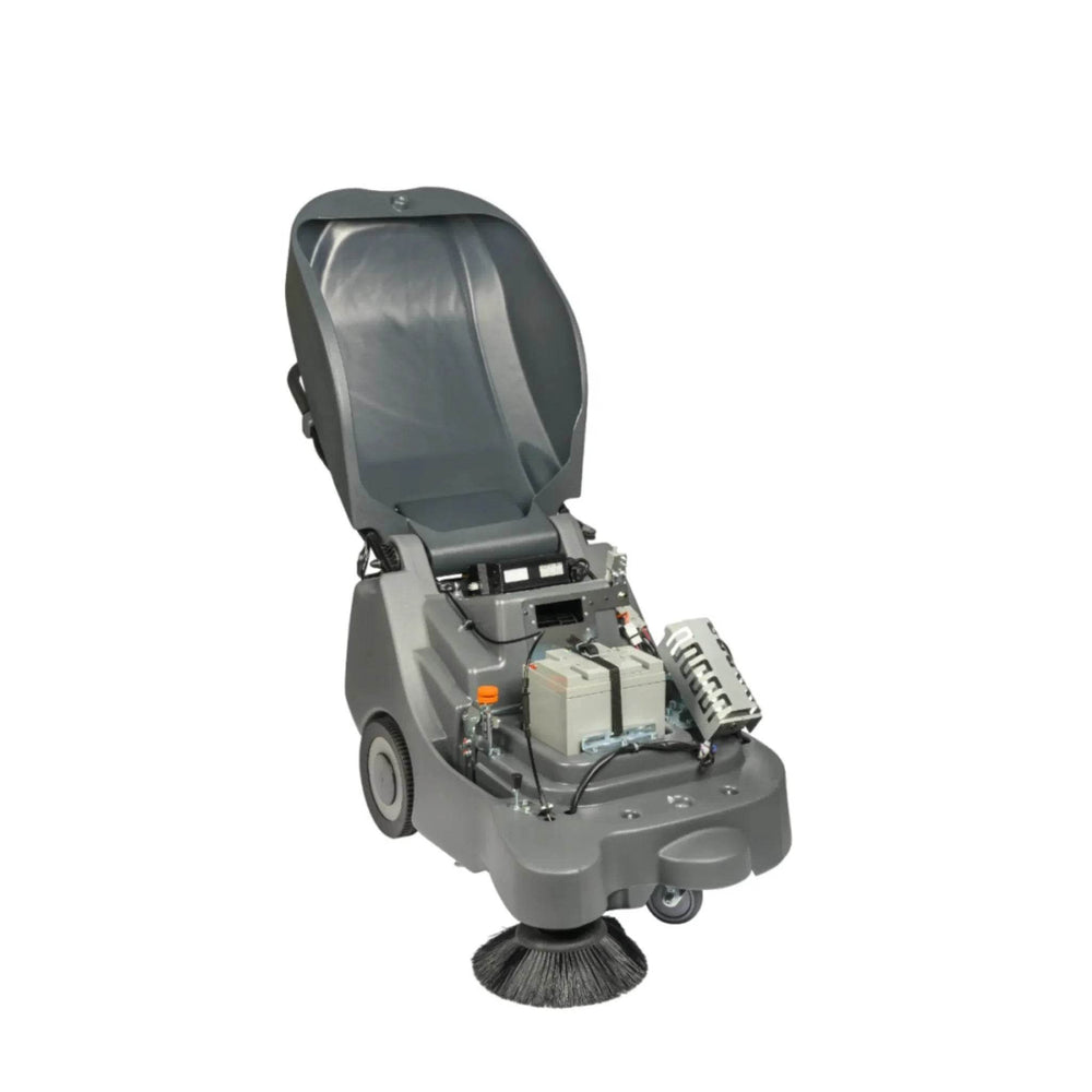NaceCare 26″ Battery Walk-Behind Sweeper – Vacuum System + Single Side Broom - Machine Horizon